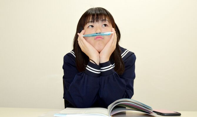 わからない女子高生
